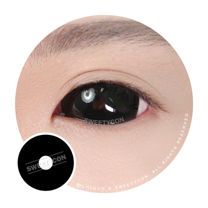 Sweety Black Sclera Lens Sabretooth/Blackout/Black