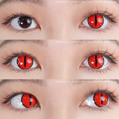 Sweety Crazy Lens Red Demon Eye