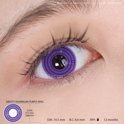 Sweety Crazy Lens - Rinnegan - 14.5mm