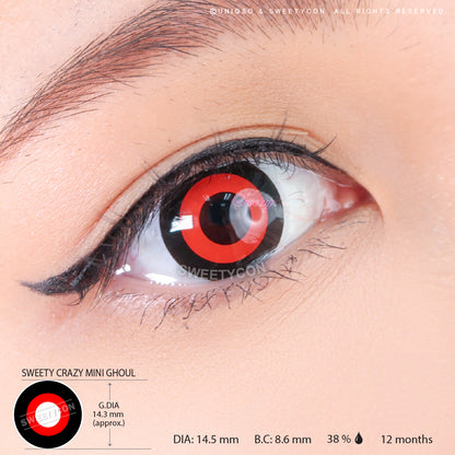 Sweety Crazy Lens - Mini Ghoul - 14.5mm